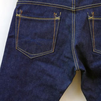 STRAIGHT DENIM PANTS [15oz RIGID]