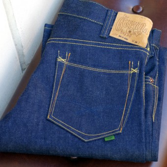 STRAIGHT DENIM PANTS [15oz RIGID]