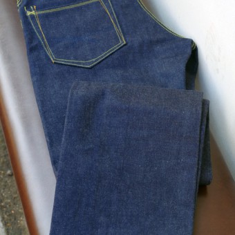 STRAIGHT DENIM PANTS [15oz RIGID]