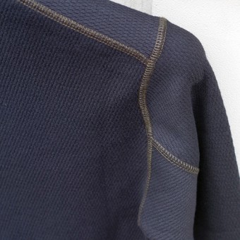 CREW NECK THERMAL CUT-SEWN