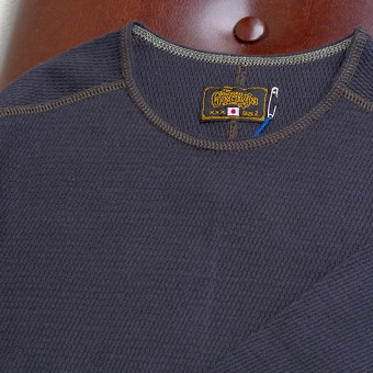 CREW NECK THERMAL CUT-SEWN