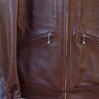 AD-14 KIP LEATHER BRITISH HUSKY SPORTS JACKET