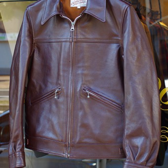 AD-14 KIP LEATHER BRITISH HUSKY SPORTS JACKET