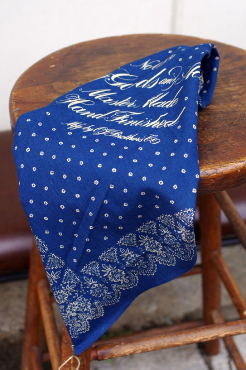 BANDANA "INDIGO FLOWER"