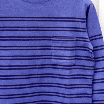 INDIGO STRIPE BASQUE SHIRTS