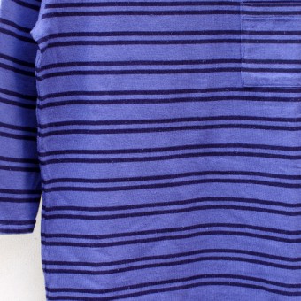 INDIGO STRIPE BASQUE SHIRTS