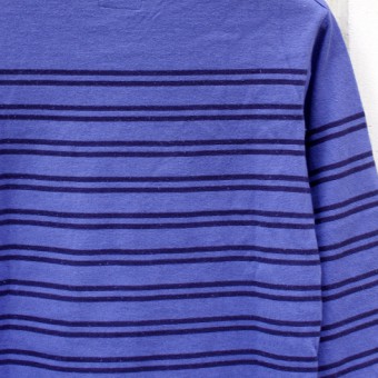 INDIGO STRIPE BASQUE SHIRTS