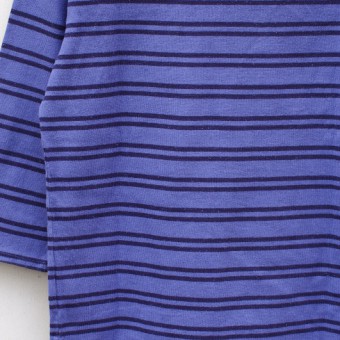 INDIGO STRIPE BASQUE SHIRTS