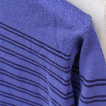 INDIGO STRIPE BASQUE SHIRTS