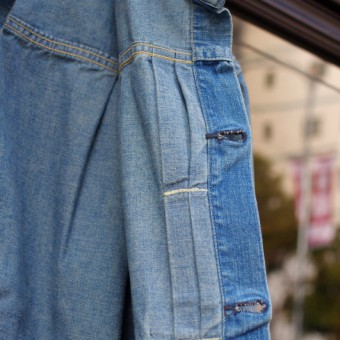 EARLY PLEATED BLOUSE (DUSTY TYPE)