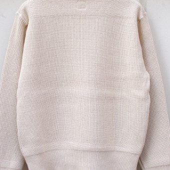 RED CROSS BOAT NECK SWEATER