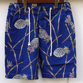 INDIGO HAWAIIAN SHORTS