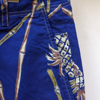 INDIGO HAWAIIAN SHORTS