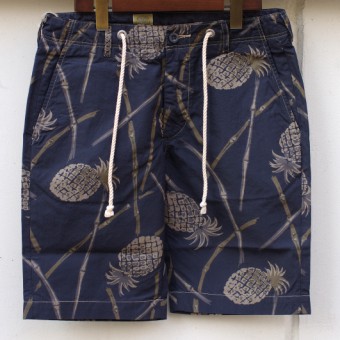 INDIGO HAWAIIAN SHORTS