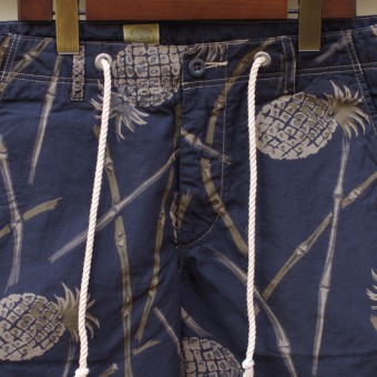 INDIGO HAWAIIAN SHORTS