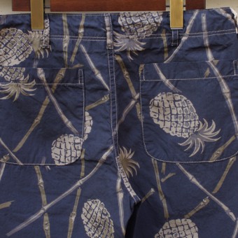 INDIGO HAWAIIAN SHORTS