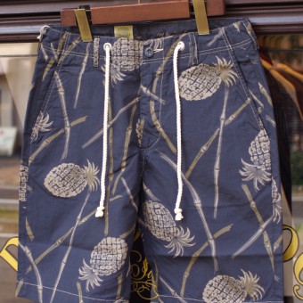 INDIGO HAWAIIAN SHORTS