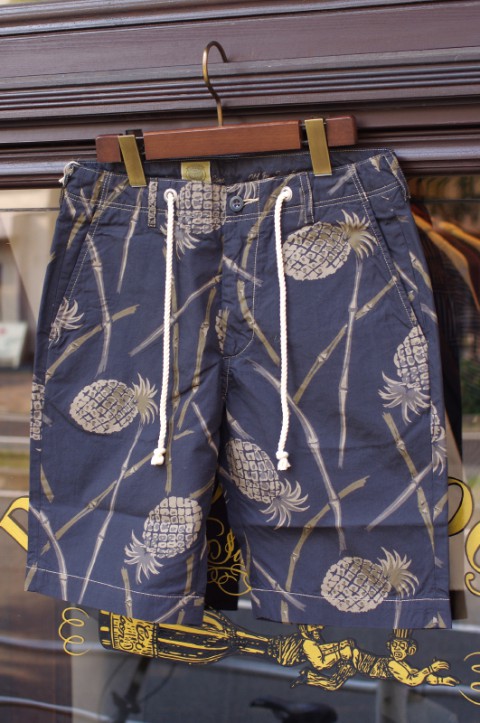 INDIGO HAWAIIAN SHORTS