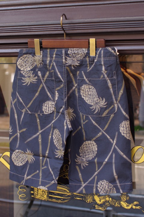 INDIGO HAWAIIAN SHORTS