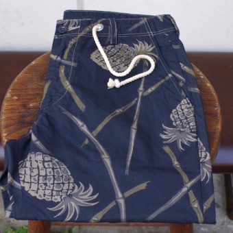 INDIGO HAWAIIAN SHORTS