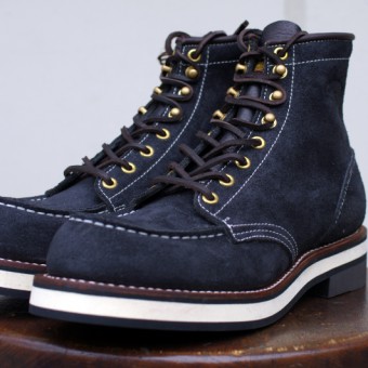 MOC TOE SUEDE WORK BOOTS