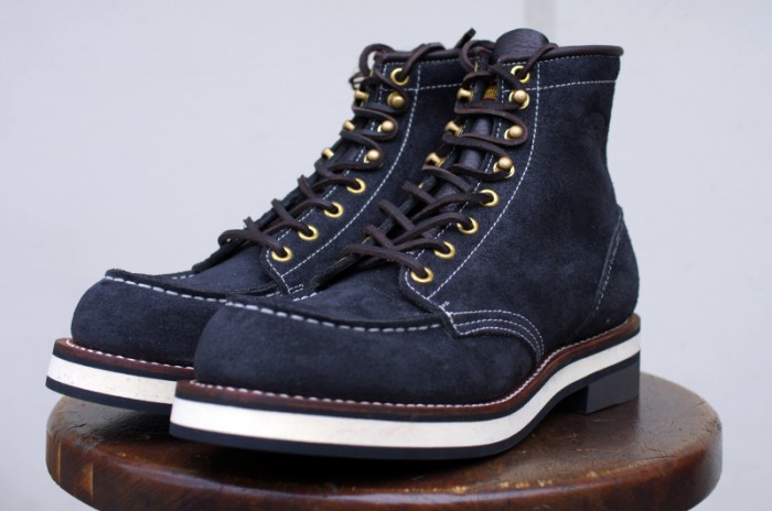 MOC TOE SUEDE WORK BOOTS