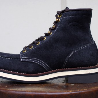 MOC TOE SUEDE WORK BOOTS