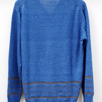 SLIM BODER INDIGO CARDIGAN