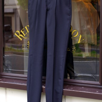 PLEATED SIDE BUCKLE TROUSER