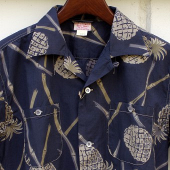 INDIGO HAWAIIAN SHIRTS - S/S