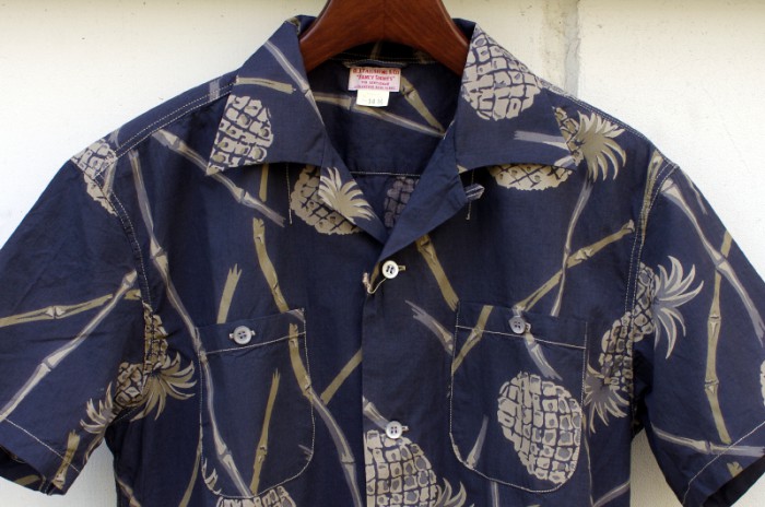 INDIGO HAWAIIAN SHIRTS - S/S