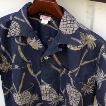 INDIGO HAWAIIAN SHIRTS - S/S