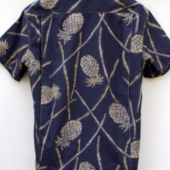 INDIGO HAWAIIAN SHIRTS - S/S