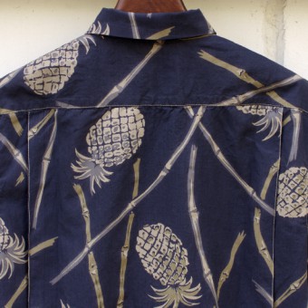 INDIGO HAWAIIAN SHIRTS - S/S