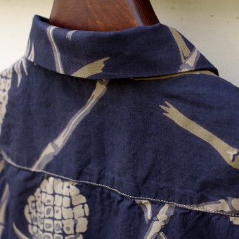 INDIGO HAWAIIAN SHIRTS - S/S