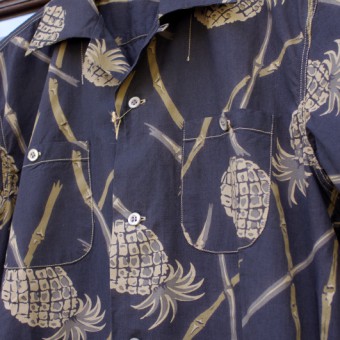 INDIGO HAWAIIAN SHIRTS - S/S