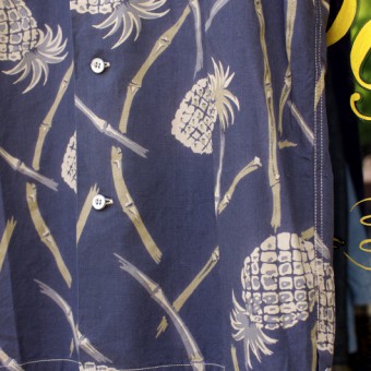 INDIGO HAWAIIAN SHIRTS - S/S