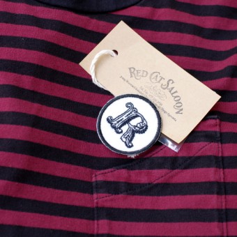 BORDER POCKET T-SHIRTS WITH PATCH