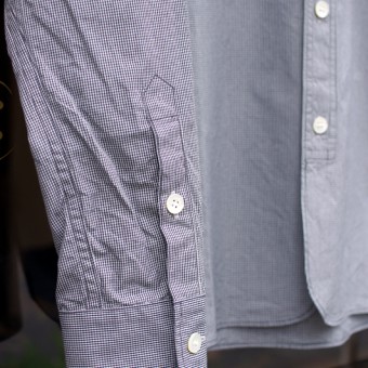 INDIGO CLOTH B.D COLLAR SHIRTS