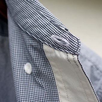 INDIGO CLOTH B.D COLLAR SHIRTS