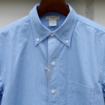 INDIGO CLOTH B.D COLLAR SHIRTS