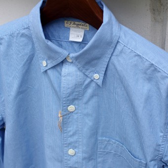 INDIGO CLOTH B.D COLLAR SHIRTS