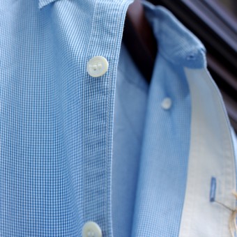 INDIGO CLOTH B.D COLLAR SHIRTS