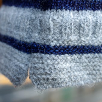 GUERNSEY INDIGO STRIPE JUMPER