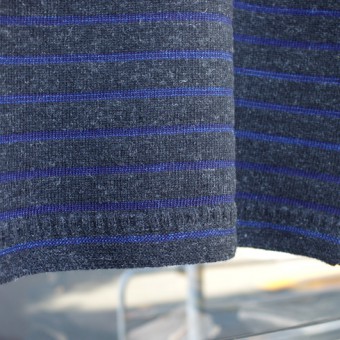 GUERNSEY INDIGO STRIPE JUMPER