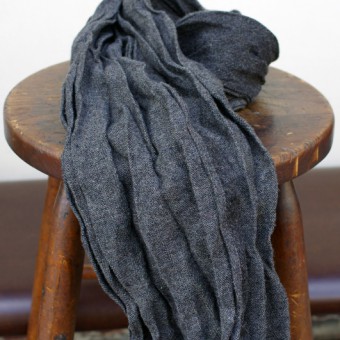 LINEN TWEED STOLE