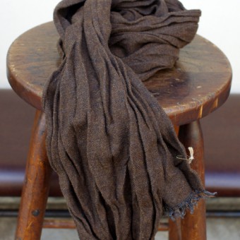 LINEN TWEED STOLE