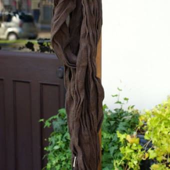 LINEN TWEED STOLE