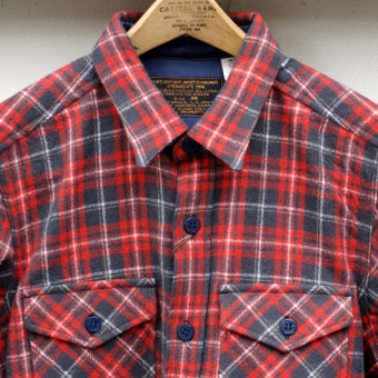 WOOL PLAID CPO SH