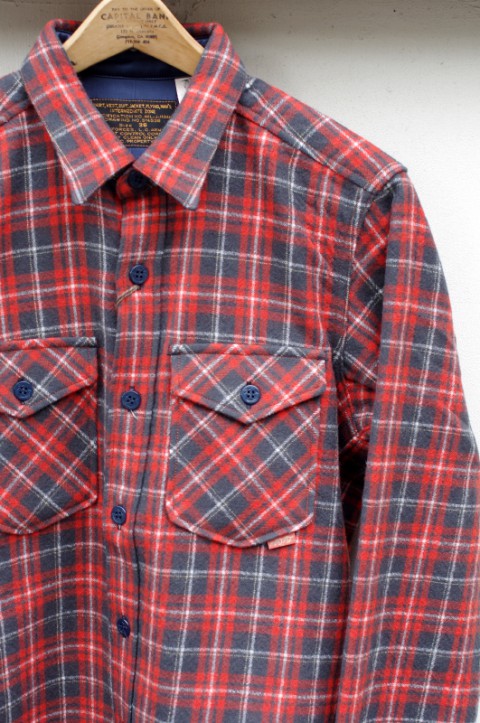 WOOL PLAID CPO SH